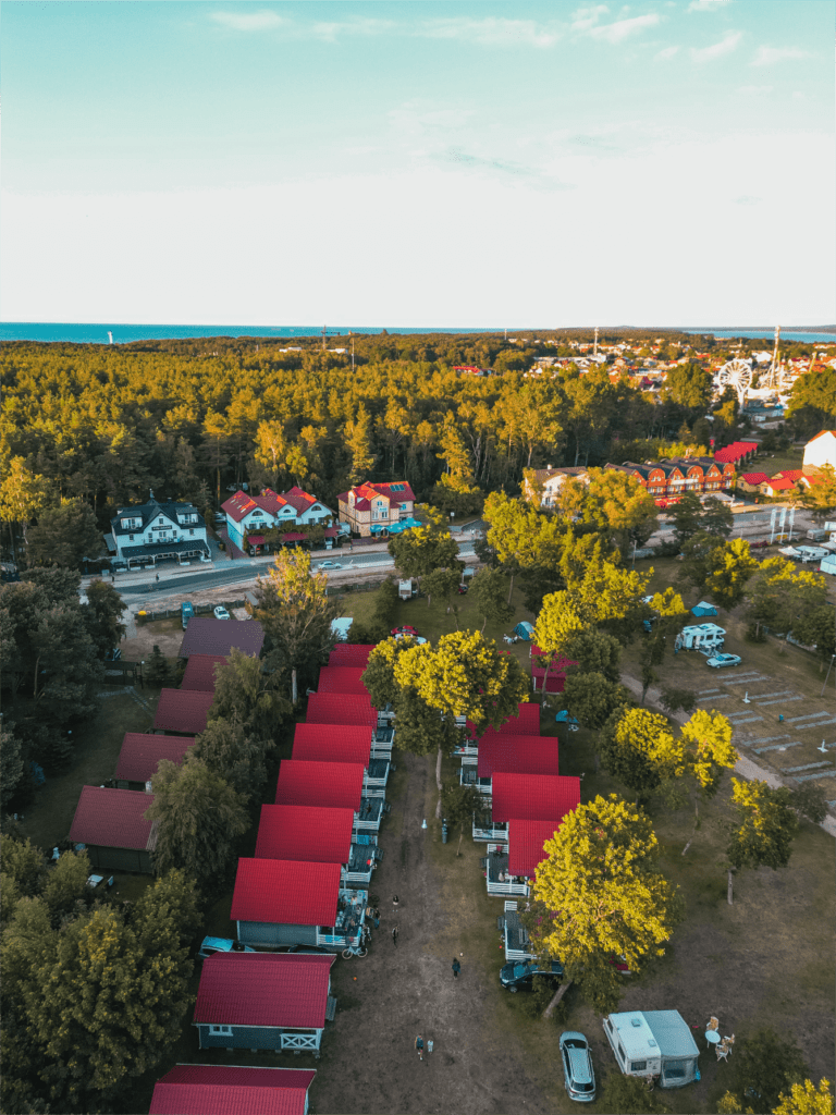 domki łeba blisko morza intercamp'84