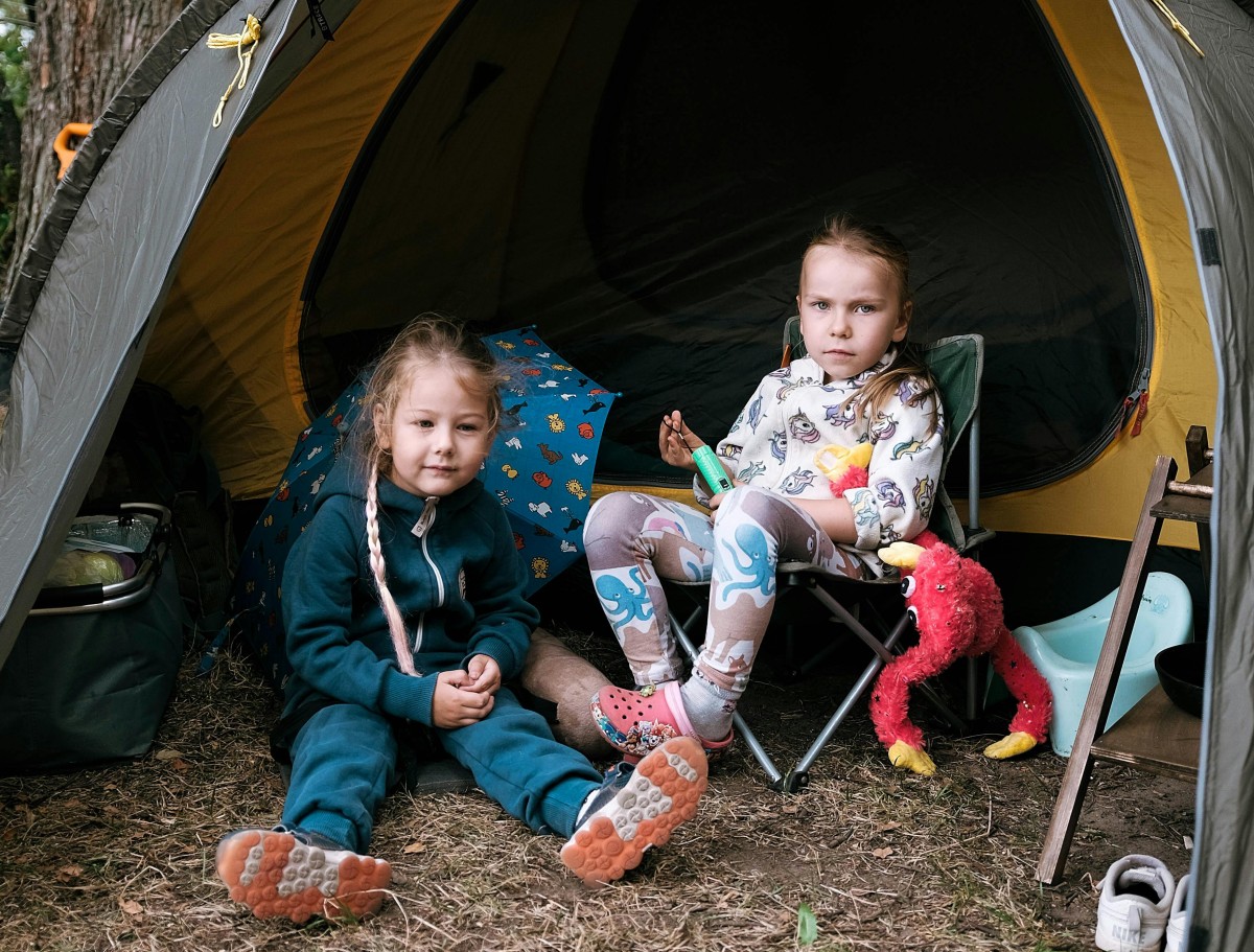 camping łeba z dziećm